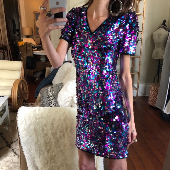 Vintage Dresses & Skirts - Vintage paillette dress